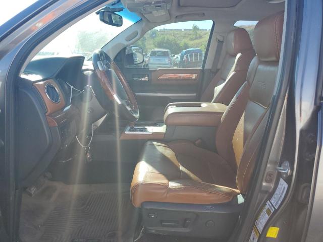 5TFAW5F13EX406367 - 2014 TOYOTA TUNDRA CREWMAX PLATINUM Grau Foto 7