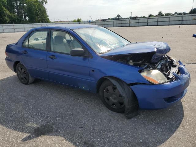 JA3AJ26E55U023823 - 2005 MITSUBISHI LANCER ES BLUE photo 4