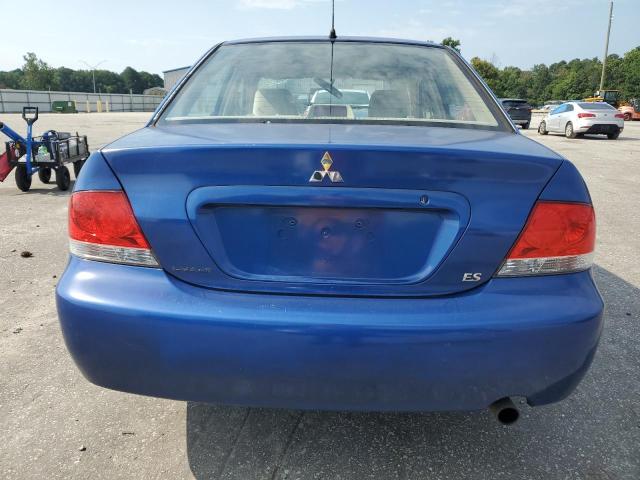 JA3AJ26E55U023823 - 2005 MITSUBISHI LANCER ES BLUE photo 6