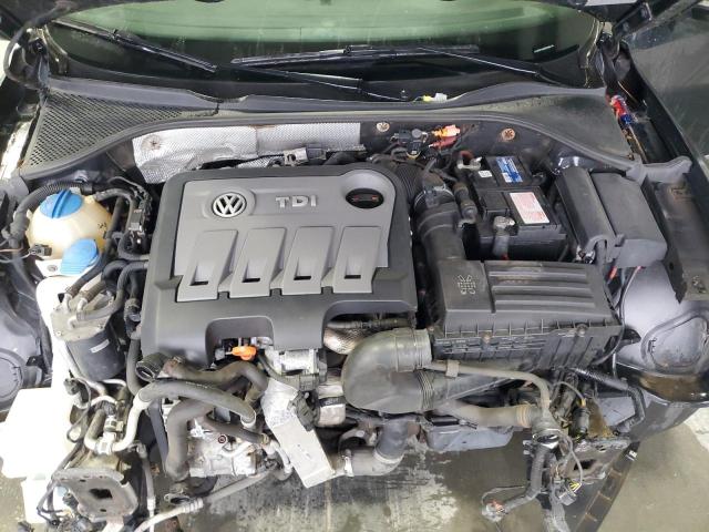 1VWCN7A32DC046172 - 2013 VOLKSWAGEN PASSAT SEL BLACK photo 11