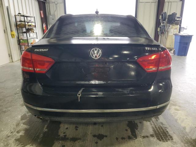 1VWCN7A32DC046172 - 2013 VOLKSWAGEN PASSAT SEL BLACK photo 6