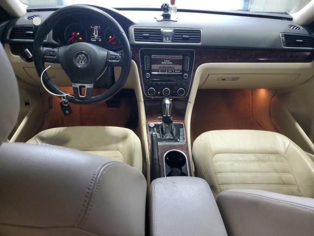 1VWCN7A32DC046172 - 2013 VOLKSWAGEN PASSAT SEL BLACK photo 8