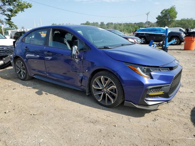 5YFP4MCE3NP114461 - 2022 TOYOTA COROLLA SE Mavi foto 4