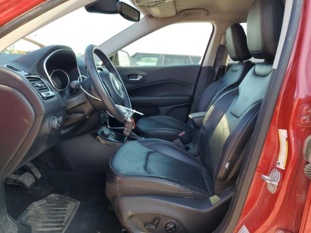 3C4NJDCB4HT597689 - 2017 JEEP COMPASS LIMITED 红色 照片 7