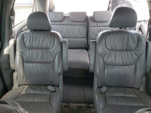 5FNRL38768B026472 - 2008 HONDA ODYSSEY EXL BLUE photo 10