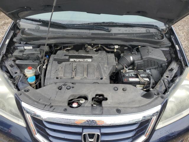 5FNRL38768B026472 - 2008 HONDA ODYSSEY EXL BLUE photo 12