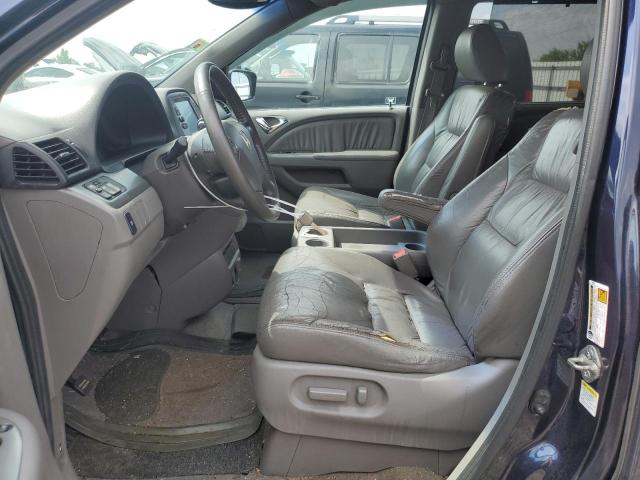 5FNRL38768B026472 - 2008 HONDA ODYSSEY EXL BLUE photo 7