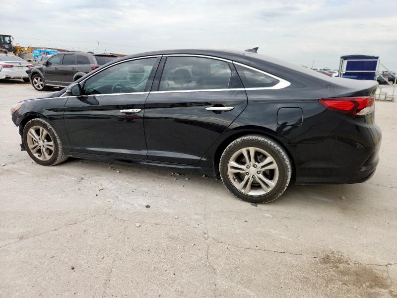 5NPE34AF5JH703590 - 2018 HYUNDAI SONATA SPORT შავი ფოტო 2