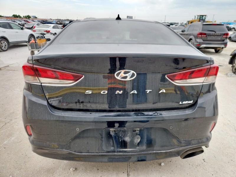 5NPE34AF5JH703590 - 2018 HYUNDAI SONATA SPORT შავი ფოტო 6