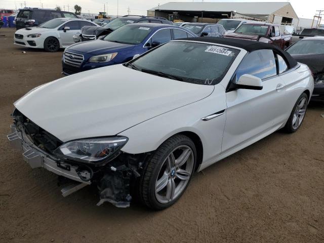 WBAYP1C55FD217019 - 2015 BMW 650 XI WHITE photo 1