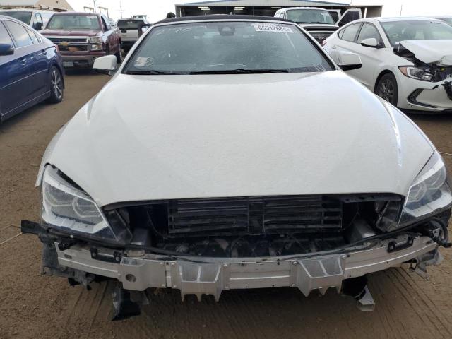 WBAYP1C55FD217019 - 2015 BMW 650 XI WHITE photo 5