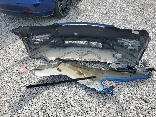 5YJ3E1EC9MF013411 - 2021 TESLA MODEL 3 BLUE photo 12