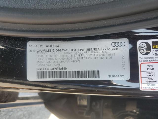 WAUGFAFC1EN050899 - 2014 AUDI A6 PREMIUM PLUS BLACK photo 12