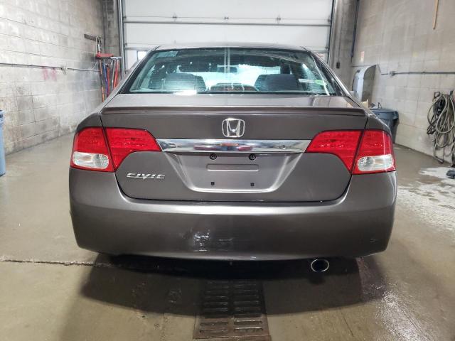 19XFA1F68AE064224 - 2010 HONDA CIVIC LX-S Gri fotoğraf 6