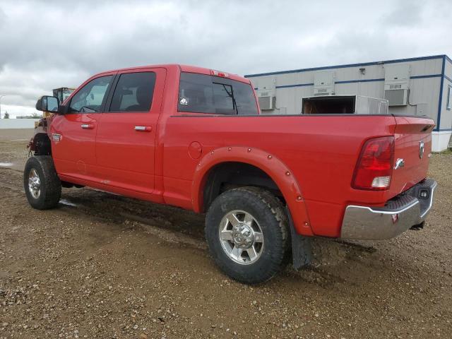 3D7UT2CL3AG189689 - 2010 DODGE RAM 2500 RED photo 2