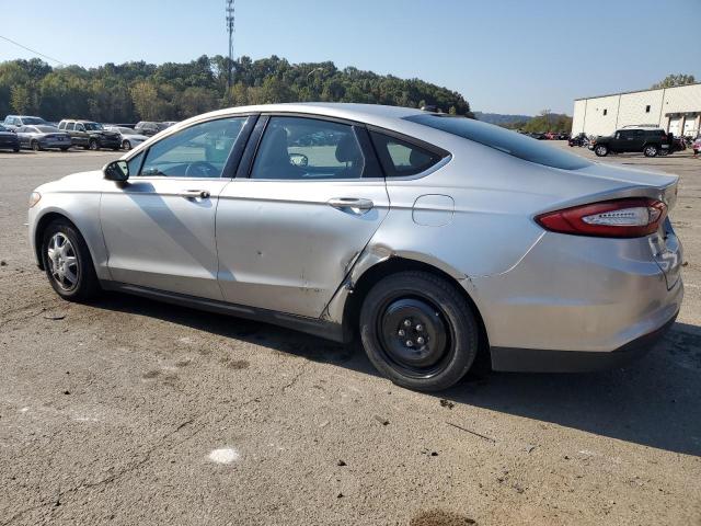 3FA6P0G73DR167313 - 2013 FORD FUSION S SILVER photo 2