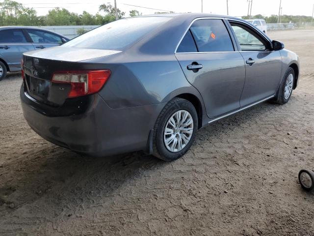 4T4BF1FK6CR272122 - 2012 TOYOTA CAMRY BASE GRAY photo 3