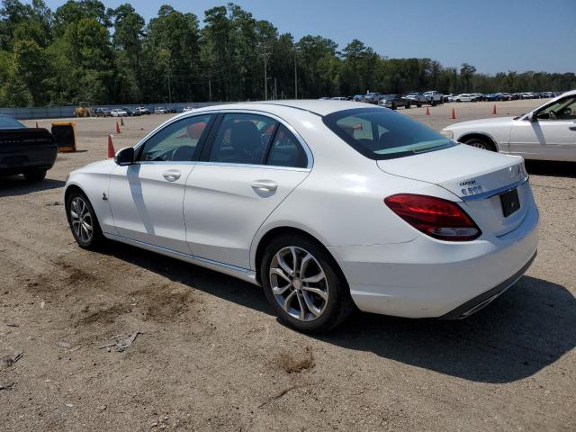 55SWF4JB8GU114564 - 2016 MERCEDES-BENZ C 300 WHITE photo 2