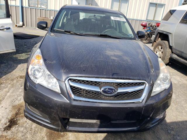 4S3BMBA62C3011094 - 2012 SUBARU LEGACY 2.5I GRAY photo 5