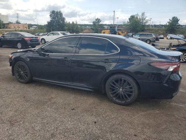 4T1K61AK1NU022792 - 2022 TOYOTA CAMRY XSE BLACK photo 2