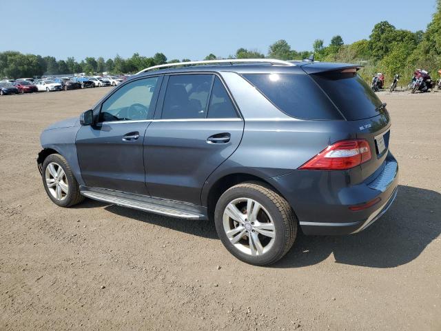 4JGDA5HB9CA039021 - 2012 MERCEDES-BENZ ML 350 4MATIC GRAY photo 2