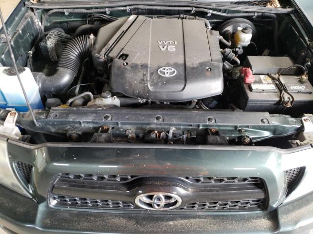 3TMJU4GN1BM114039 - 2011 TOYOTA TACOMA DOUBLE CAB PRERUNNER GREEN photo 11