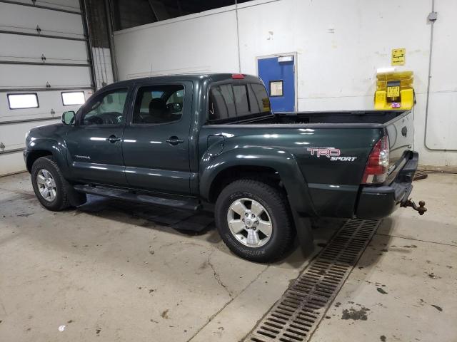 3TMJU4GN1BM114039 - 2011 TOYOTA TACOMA DOUBLE CAB PRERUNNER GREEN photo 2