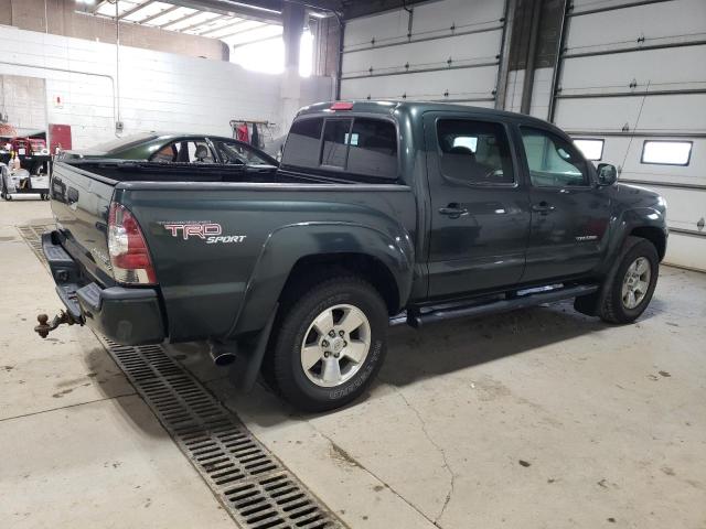 3TMJU4GN1BM114039 - 2011 TOYOTA TACOMA DOUBLE CAB PRERUNNER GREEN photo 3