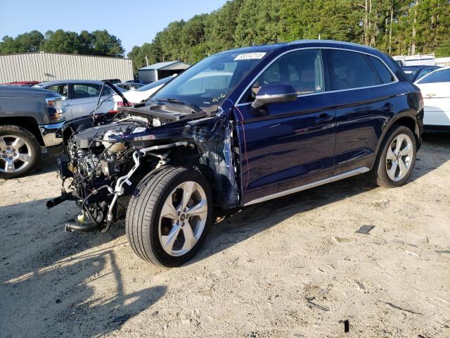 WA1CAAFY0M2059194 - 2021 AUDI Q5 PRESTIGE BLUE photo 1