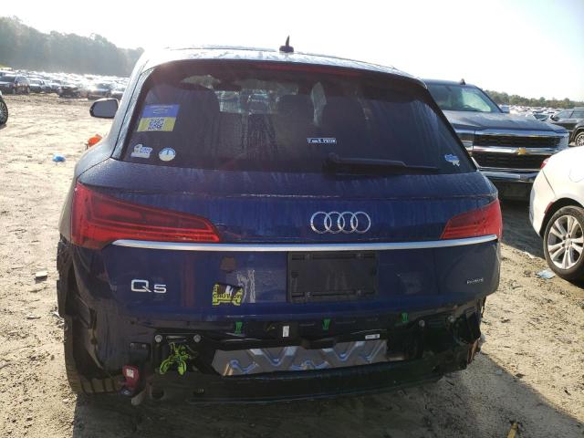 WA1CAAFY0M2059194 - 2021 AUDI Q5 PRESTIGE BLUE photo 6