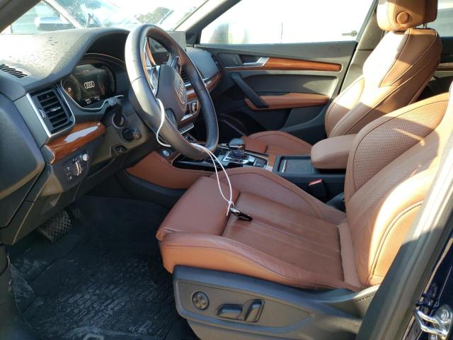 WA1CAAFY0M2059194 - 2021 AUDI Q5 PRESTIGE BLUE photo 7