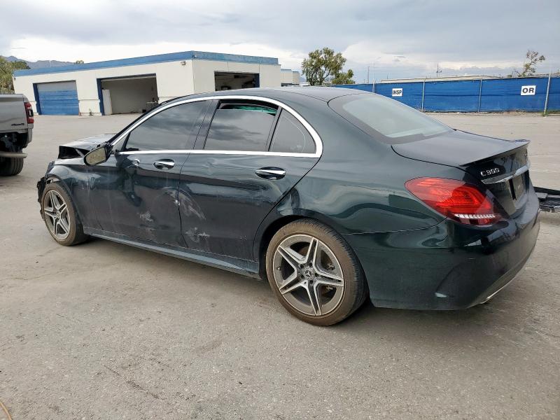 55SWF8EBXKU321354 - 2019 MERCEDES-BENZ C 300 4MATIC BLACK photo 2