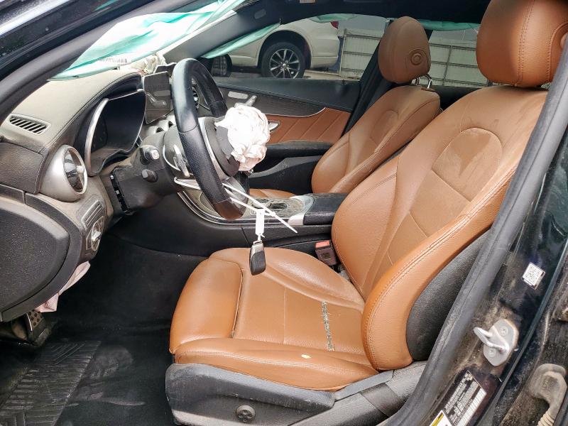 55SWF8EBXKU321354 - 2019 MERCEDES-BENZ C 300 4MATIC BLACK photo 7