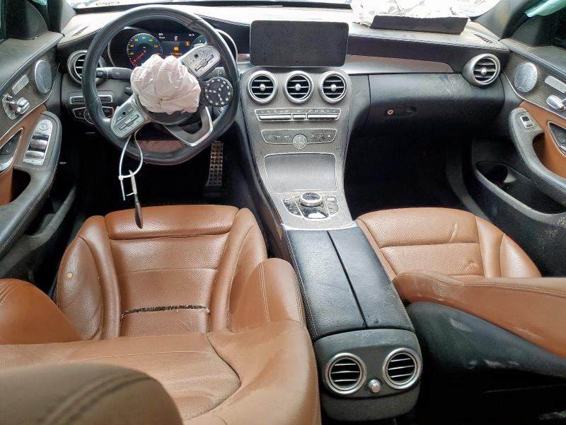 55SWF8EBXKU321354 - 2019 MERCEDES-BENZ C 300 4MATIC BLACK photo 8