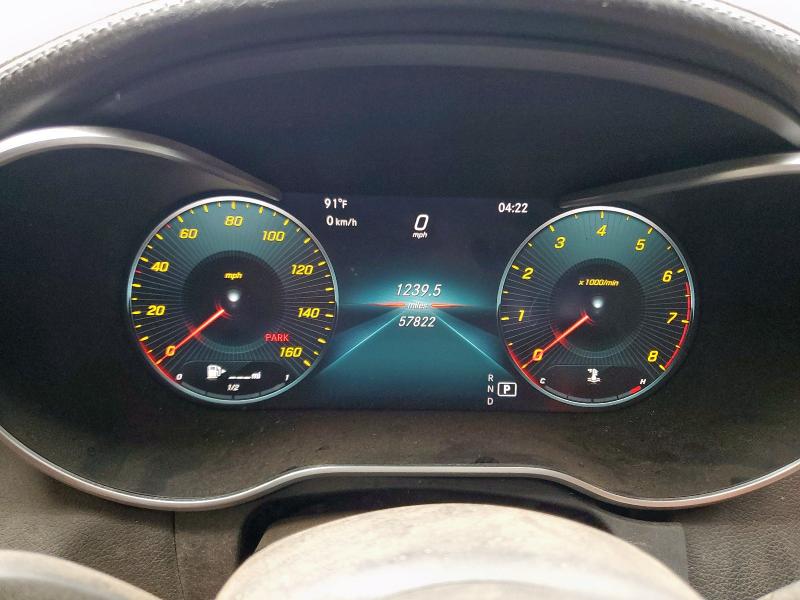 55SWF8EBXKU321354 - 2019 MERCEDES-BENZ C 300 4MATIC BLACK photo 9