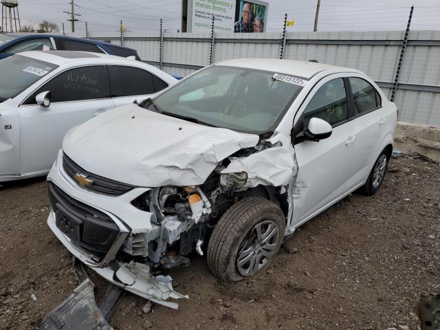 1G1JB5SH9H4152841 - 2017 CHEVROLET SONIC LS 白色 照片 2