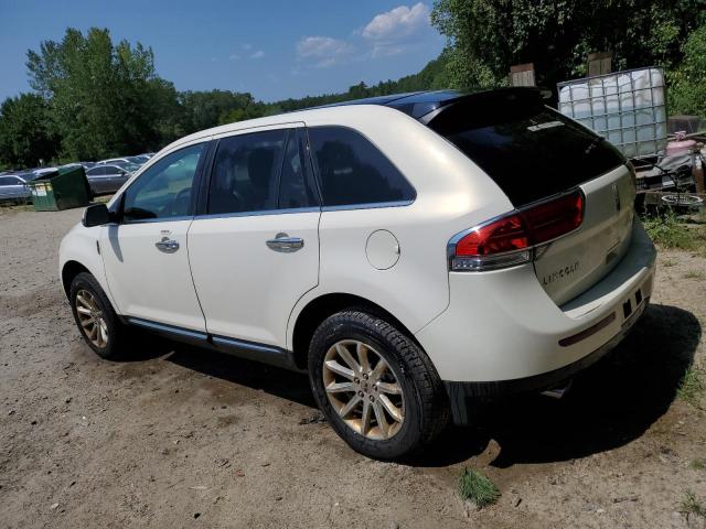 2LMDJ8JK6DBL16827 - 2013 LINCOLN MKX WHITE photo 2