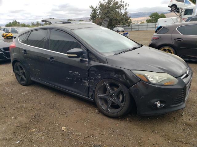 1FADP3N2XDL122870 - 2013 FORD FOCUS TITANIUM BLACK photo 4