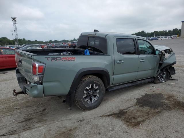 3TMCZ5AN2NM471971 - 2022 TOYOTA TACOMA DOUBLE CAB GRAY photo 3