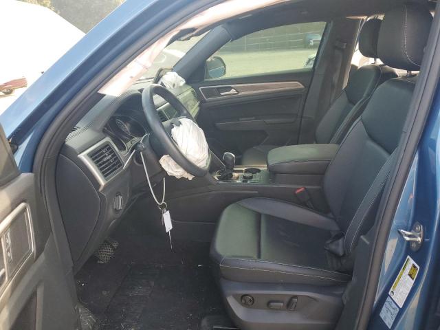 1V21E2CA5LC219432 - 2020 VOLKSWAGEN ATLAS CROS SE ლურჯი ფოტო 7