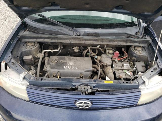 JTLKT324954005476 - 2005 TOYOTA SCION XB BLUE photo 11