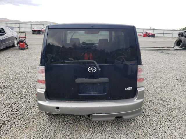 JTLKT324954005476 - 2005 TOYOTA SCION XB BLUE photo 6