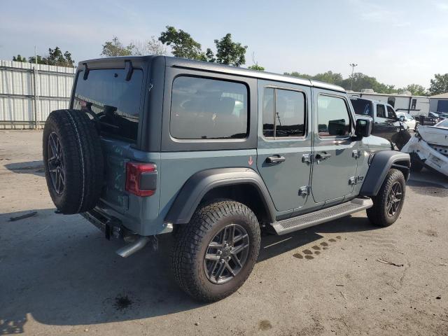 1C4PJXDG9RW360938 - 2024 JEEP WRANGLER SPORT GRAY photo 3