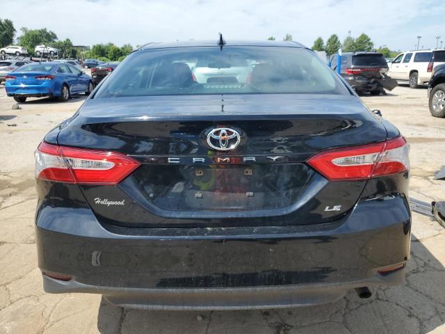 4T1C11AK3LU315741 - 2020 TOYOTA CAMRY LE BLACK photo 6