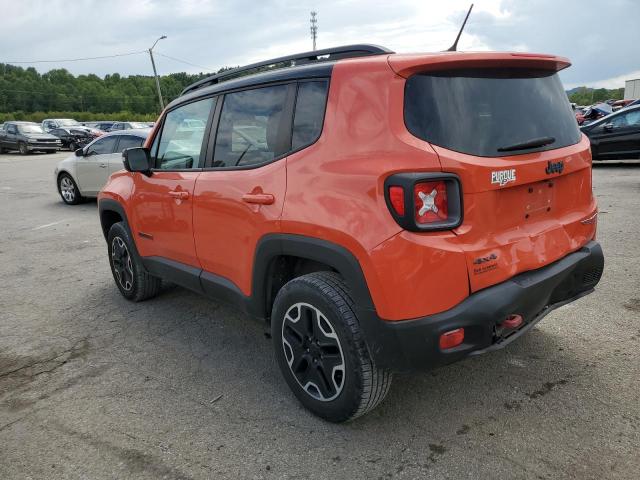 ZACCJBCT5GPC69126 - 2016 JEEP RENEGADE TRAILHAWK ORANGE photo 2