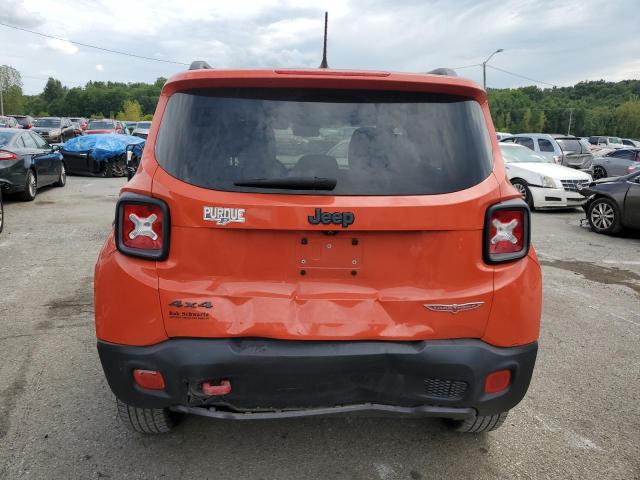 ZACCJBCT5GPC69126 - 2016 JEEP RENEGADE TRAILHAWK ORANGE photo 6