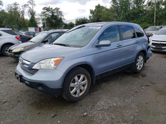 5J6RE48748L041706 - 2008 HONDA CR-V EXL BLUE photo 1