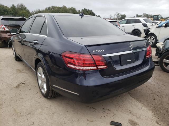 WDDHF5KB8GB302850 - 2016 MERCEDES-BENZ E 350 BLUE photo 3