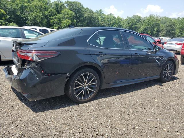 4T1G11AK4NU062109 - 2022 TOYOTA CAMRY SE BLACK photo 3