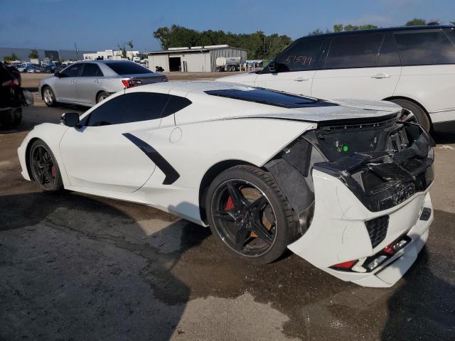 1G1YC2D4XN5120362 - 2022 CHEVROLET CORVETTE STINGRAY 3LT WHITE photo 2